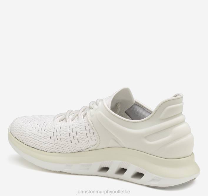 Johnston & Murphy femmes activer le tricot en U TXRN1193 chaussures tricot/nylon blanc