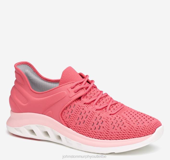 Johnston & Murphy femmes activer le tricot en U TXRN1230 chaussures tricot melon/nylon