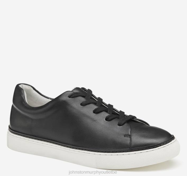 Johnston & Murphy femmes callie de la dentelle aux orteils TXRN1236 chaussures gant en cuir noir