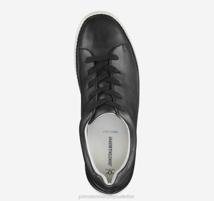 Johnston & Murphy femmes callie de la dentelle aux orteils TXRN1236 chaussures gant en cuir noir