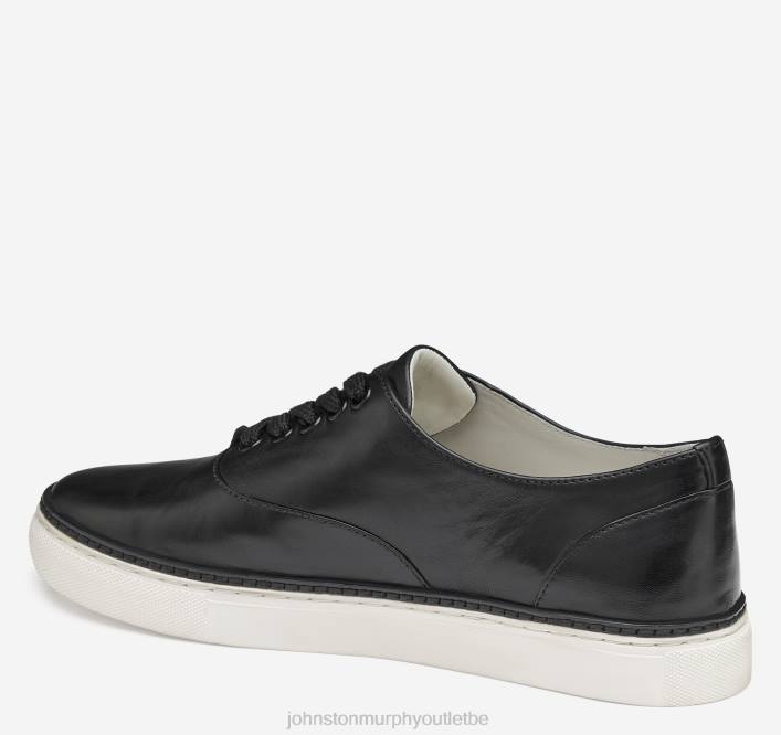 Johnston & Murphy femmes callie oxford TXRN1194 chaussures gant en cuir noir