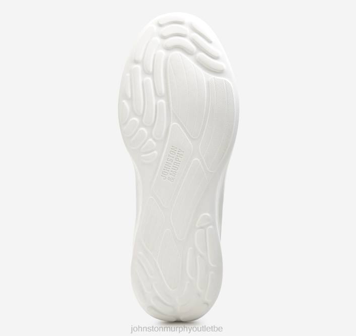 Johnston & Murphy femmes slip-on en tricot escape TXRN1211 chaussures tricot blanc
