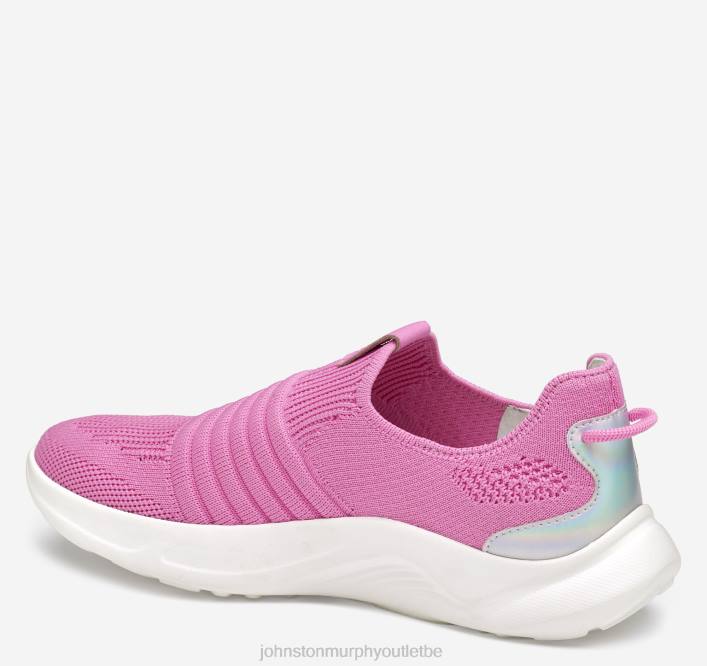 Johnston & Murphy femmes slip-on en tricot escape TXRN1223 chaussures tricot rose
