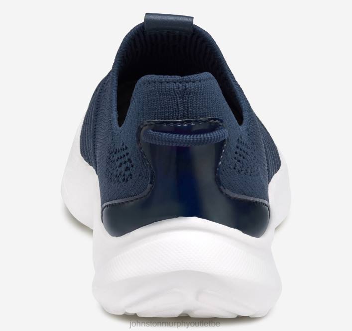 Johnston & Murphy femmes slip-on en tricot escape TXRN1232 chaussures tricot bleu marine