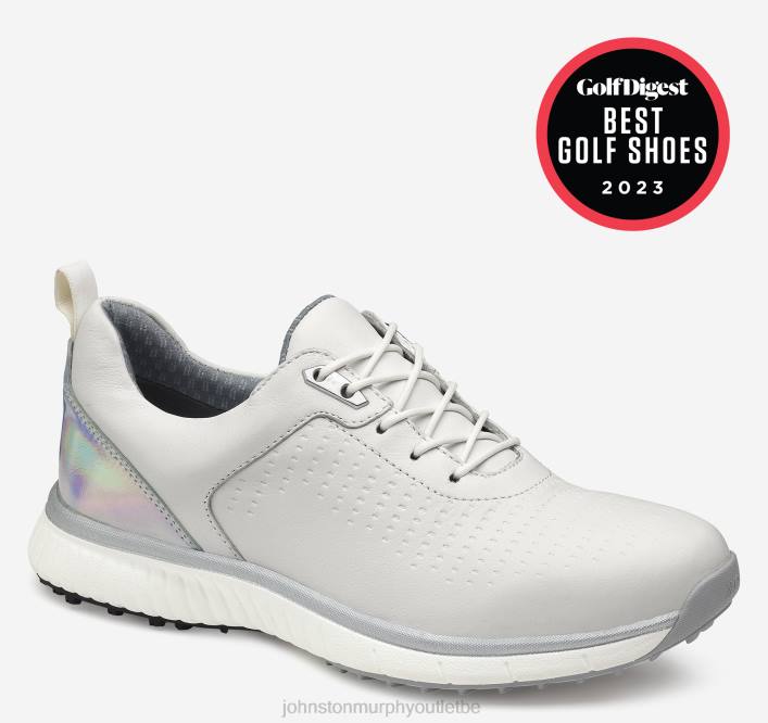 Johnston & Murphy femmes xc4 h1-luxe hybride TXRN1222 chaussures cuir imperméable blanc
