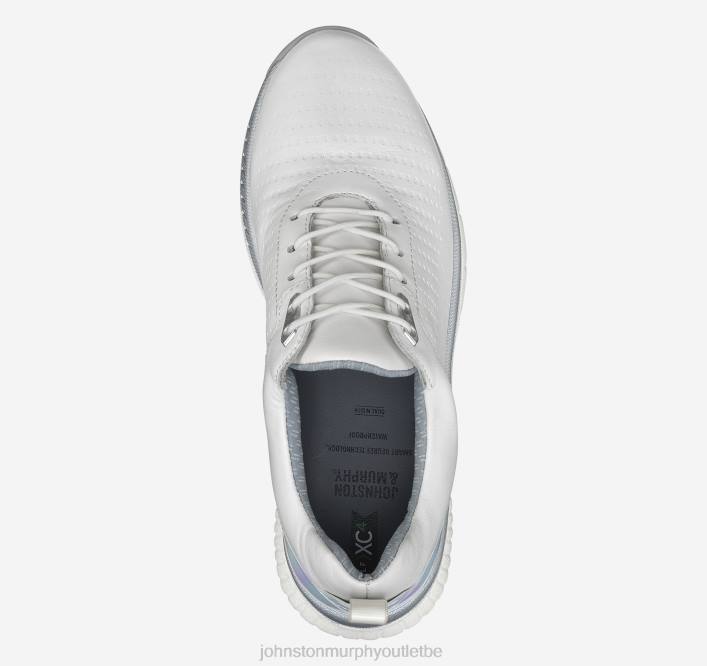 Johnston & Murphy femmes xc4 h1-luxe hybride TXRN1222 chaussures cuir imperméable blanc