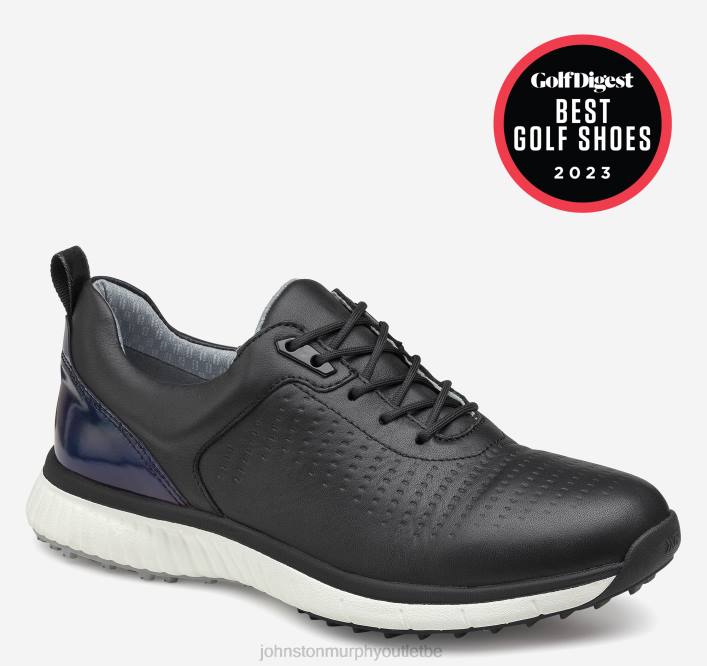Johnston & Murphy femmes xc4 h1-luxe hybride TXRN1251 chaussures cuir imperméable noir