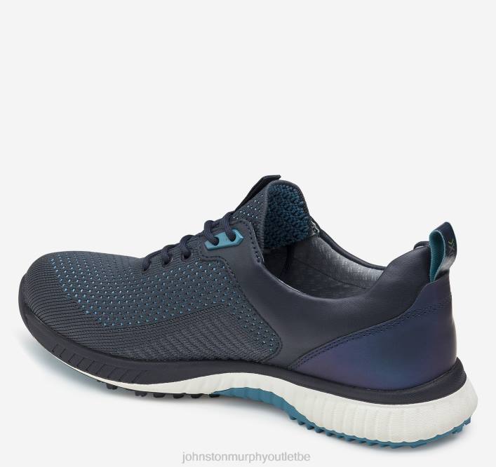 Johnston & Murphy femmes xc4 h1-sport hybride TXRN1231 chaussures maille/cuir imperméable bleu marine