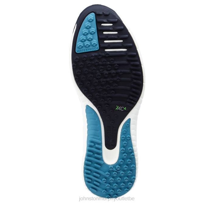 Johnston & Murphy femmes xc4 h1-sport hybride TXRN1231 chaussures maille/cuir imperméable bleu marine