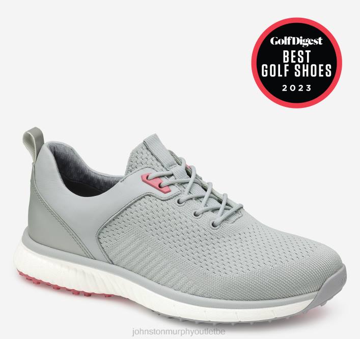 Johnston & Murphy femmes xc4 h1-sport hybride TXRN1240 chaussures maille/cuir imperméable gris
