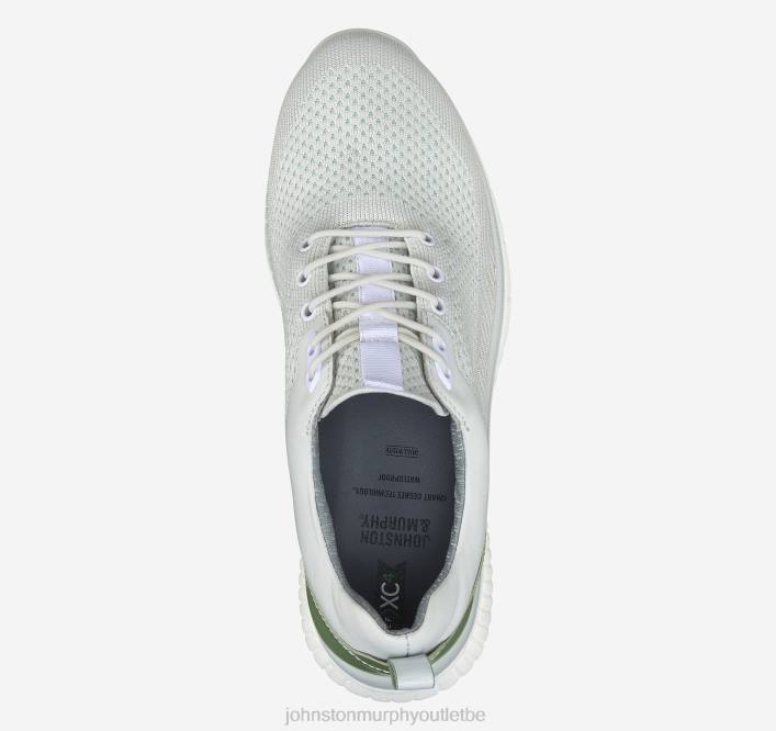 Johnston & Murphy femmes xc4 h1-sport hybride TXRN1252 chaussures maille/cuir imperméable blanc