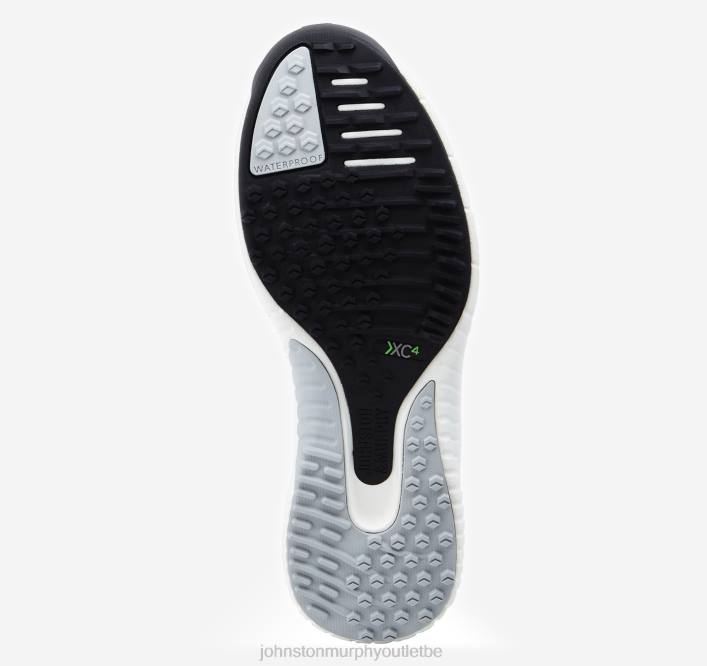 Johnston & Murphy femmes xc4 h2-sport hybride TXRN1244 chaussures tricot imperméable noir/argent