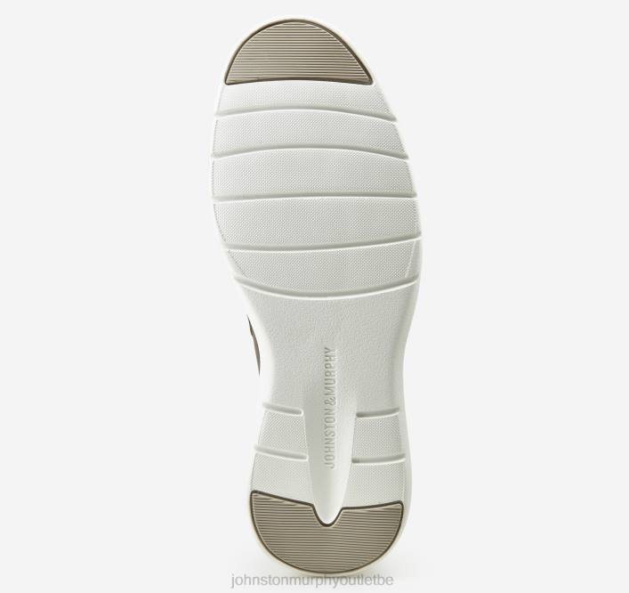 Johnston & Murphy femmes bottines zippées en émeri TXRN1260 chaussures peau de mouton lavée italienne grise