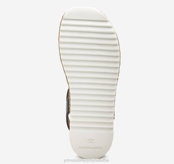 Johnston & Murphy femmes sandale michelle TXRN1185 chaussures daim de chevreau sable