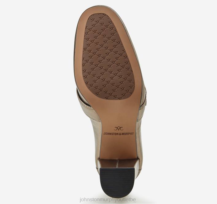 Johnston & Murphy femmes mocassin charlotte TXRN1255 chaussures cuir verni noir/daim de chèvre