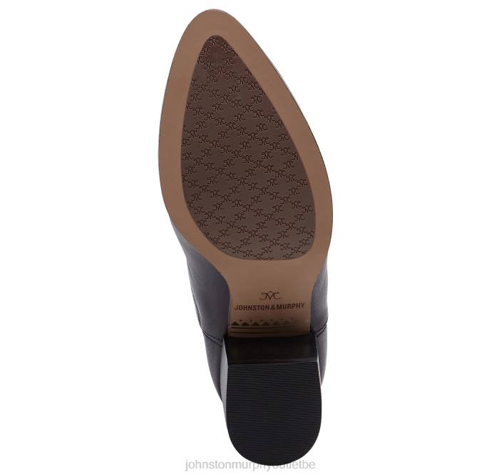 Johnston & Murphy femmes trista chelsea TXRN1254 chaussures cuir de veau italien noir