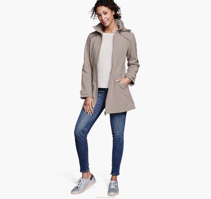Johnston & Murphy femmes veste softshell légère TXRN1303 vêtements naturel