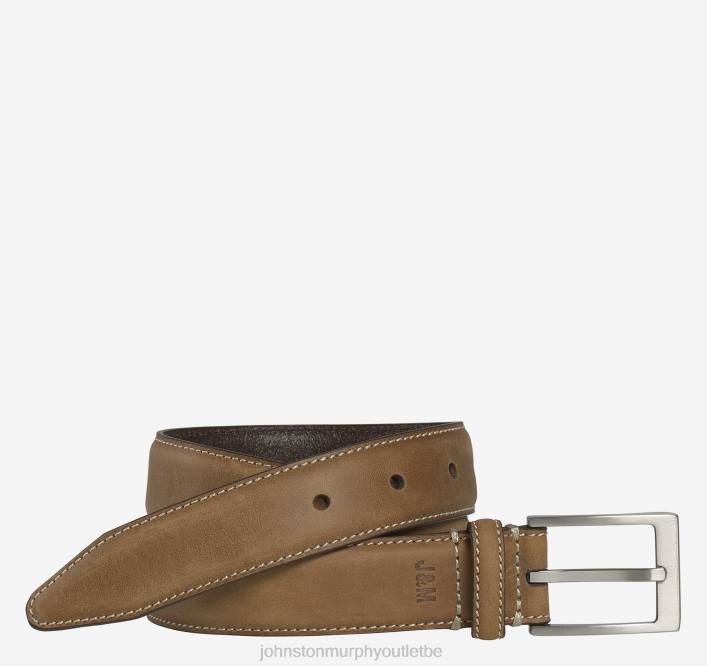Johnston & Murphy garçon ceinture en cuir huilé pour garçon TXRN1431 accessoire bronzer