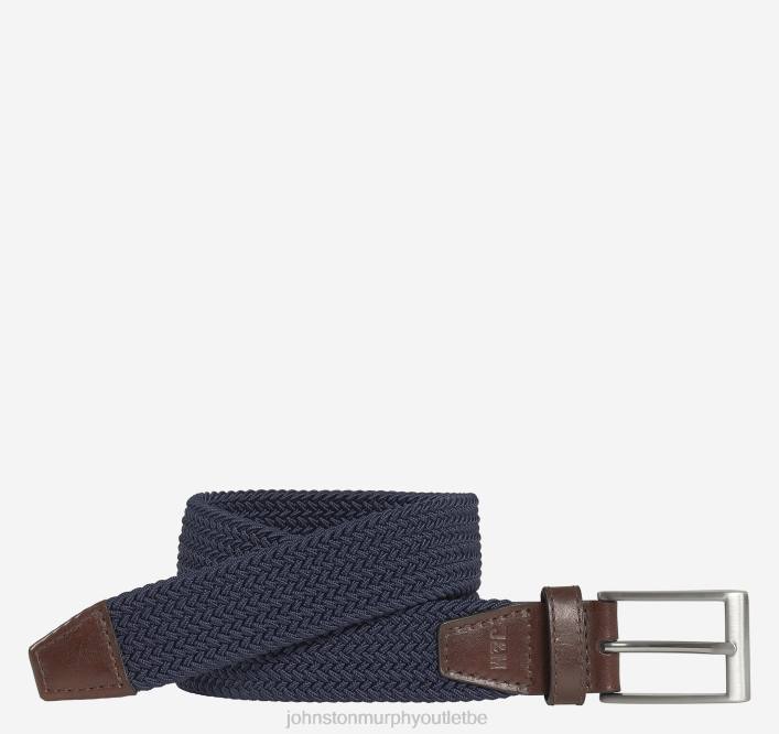 Johnston & Murphy garçon ceinture en maille stretch tissée pour garçon TXRN1434 accessoire marine