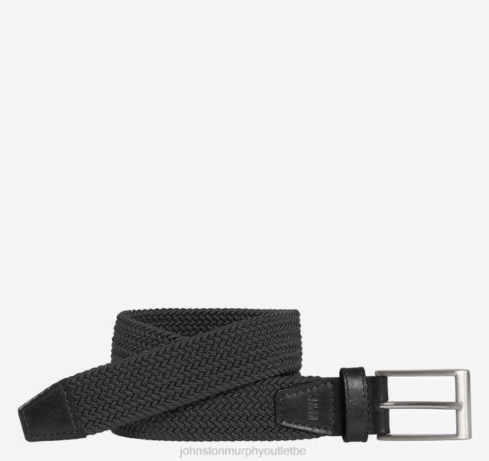 Johnston & Murphy garçon ceinture en maille stretch tissée pour garçon TXRN1436 accessoire noir