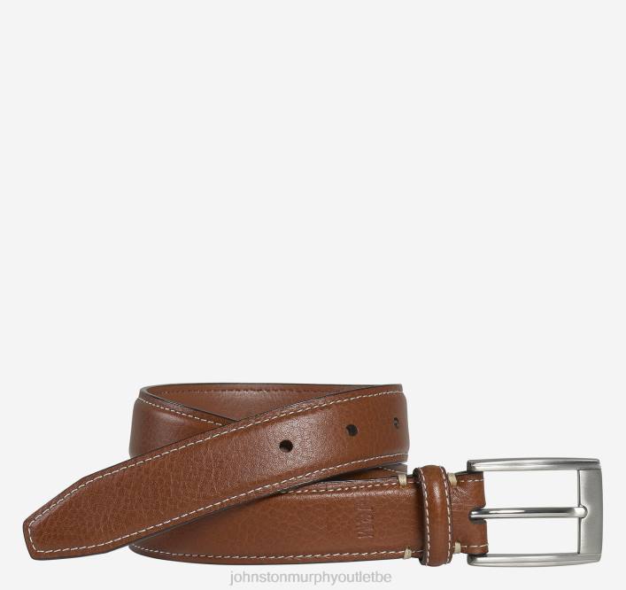 Johnston & Murphy garçon ceinture surpiqûre pour garçon TXRN1432 accessoire bronzer