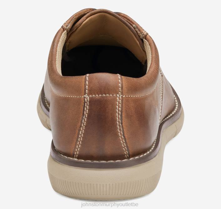 Johnston & Murphy garçon big kid holden bout uni TXRN1360 chaussures grains entiers huilés bruns