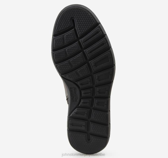 Johnston & Murphy garçon petit enfant holden bout uni TXRN1322 chaussures noir pleine fleur