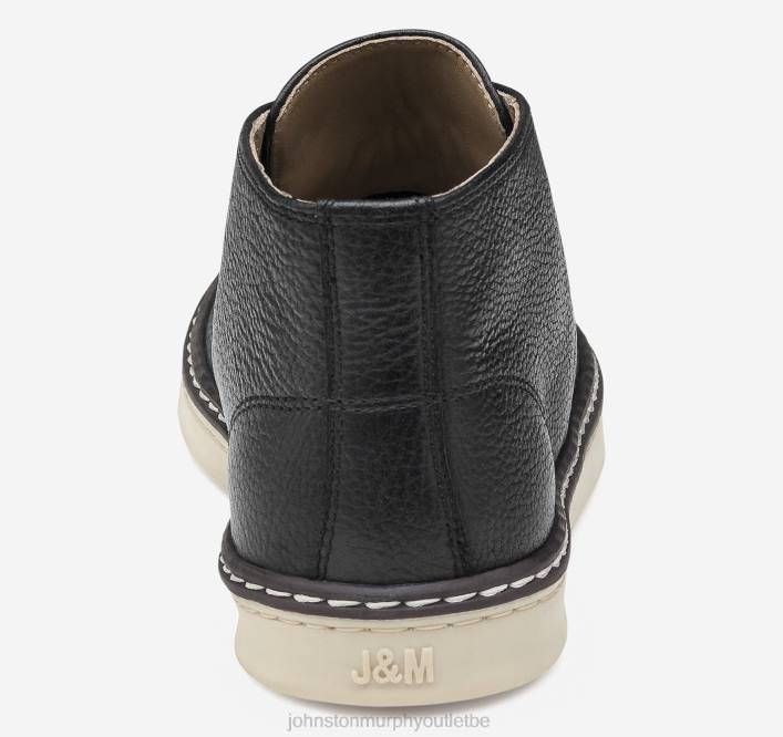 Johnston & Murphy garçon chukka grand enfant mcguffey TXRN1331 chaussures noir pleine fleur