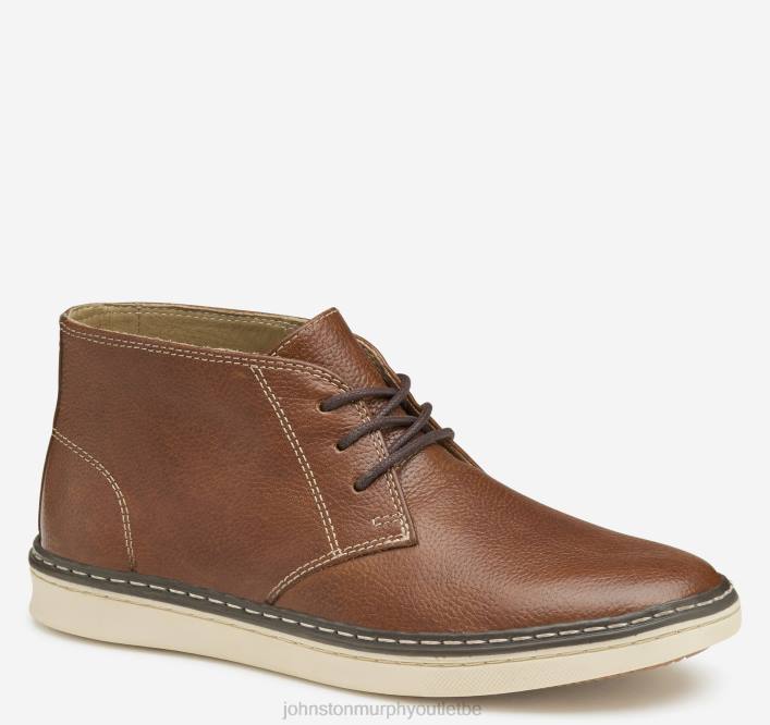 Johnston & Murphy garçon chukka grand enfant mcguffey TXRN1332 chaussures beige pleine fleur