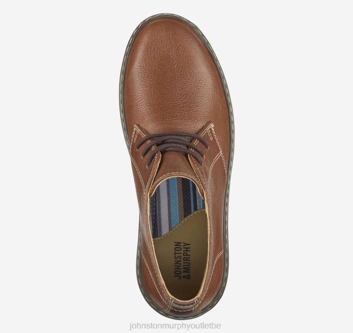 Johnston & Murphy garçon chukka grand enfant mcguffey TXRN1332 chaussures beige pleine fleur