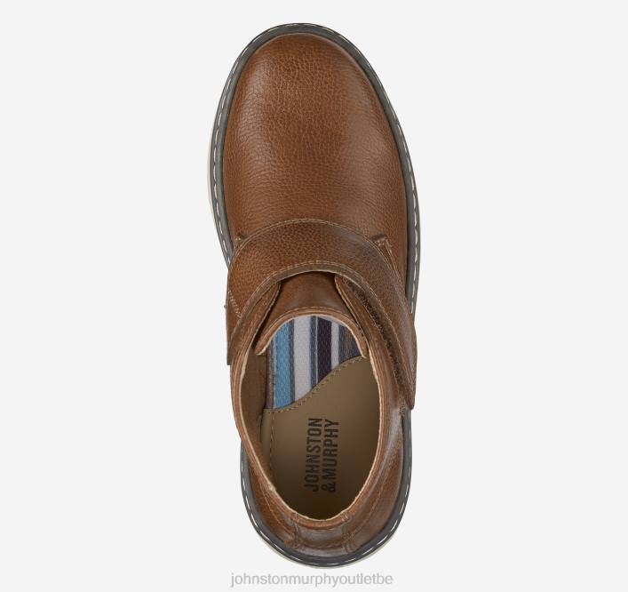 Johnston & Murphy garçon petit enfant mcguffey chukka TXRN1321 chaussures beige pleine fleur