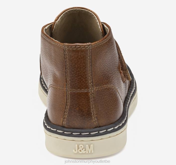 Johnston & Murphy garçon petit enfant mcguffey chukka TXRN1321 chaussures beige pleine fleur