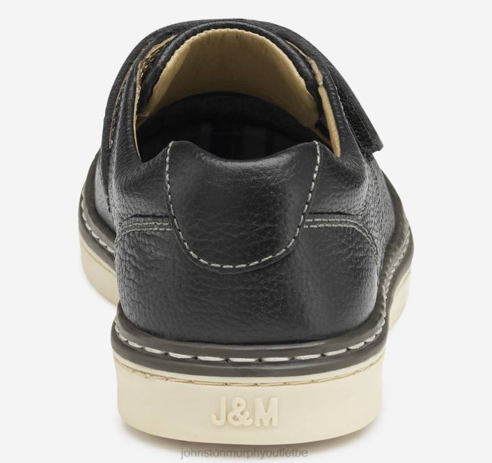 Johnston & Murphy garçon slip-on mcguffey pour petit enfant TXRN1318 chaussures noir pleine fleur