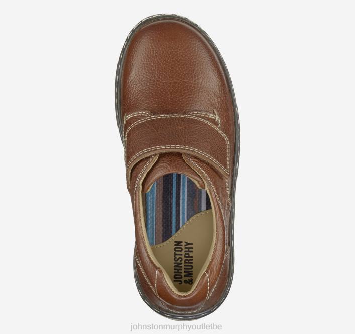 Johnston & Murphy garçon slip-on mcguffey pour petit enfant TXRN1319 chaussures beige pleine fleur