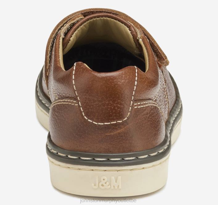 Johnston & Murphy garçon slip-on mcguffey pour petit enfant TXRN1319 chaussures beige pleine fleur