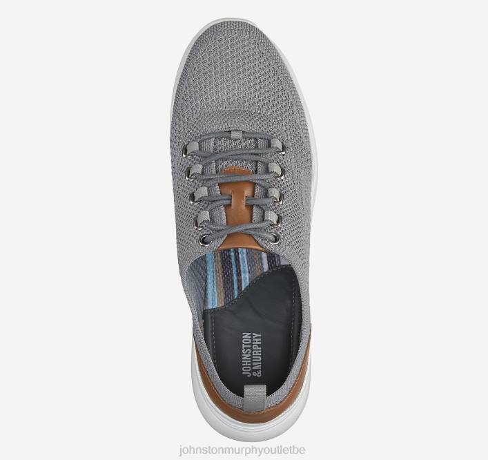 Johnston & Murphy garçon Big Kid Amherst tricote ta gorge TXRN1333 chaussures tricot gris