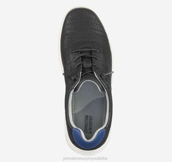 Johnston & Murphy garçon le grand enfant active ta gorge TXRN1308 chaussures noir pleine fleur
