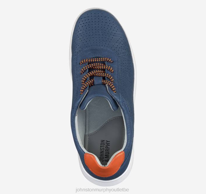 Johnston & Murphy garçon le grand enfant active ta gorge TXRN1309 chaussures marine pleine fleur