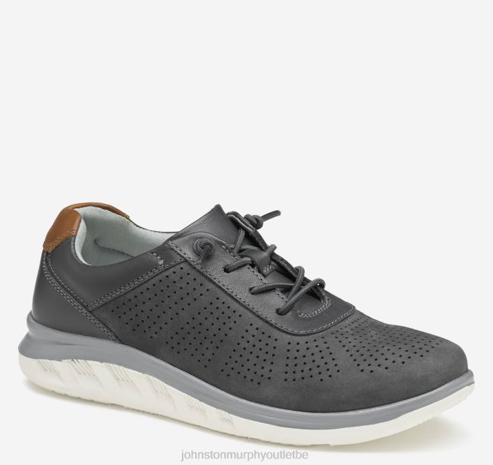 Johnston & Murphy garçon le grand enfant active ta gorge TXRN1311 chaussures nubuck huilé gris