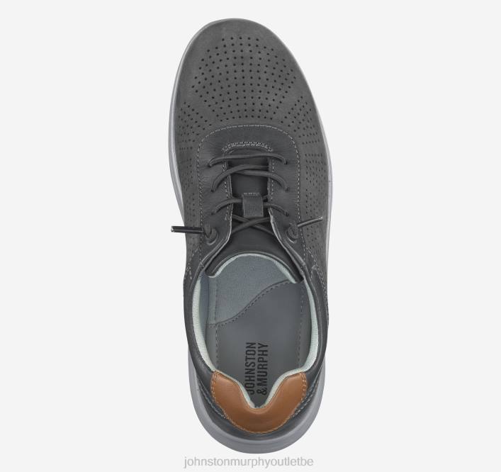 Johnston & Murphy garçon le grand enfant active ta gorge TXRN1311 chaussures nubuck huilé gris