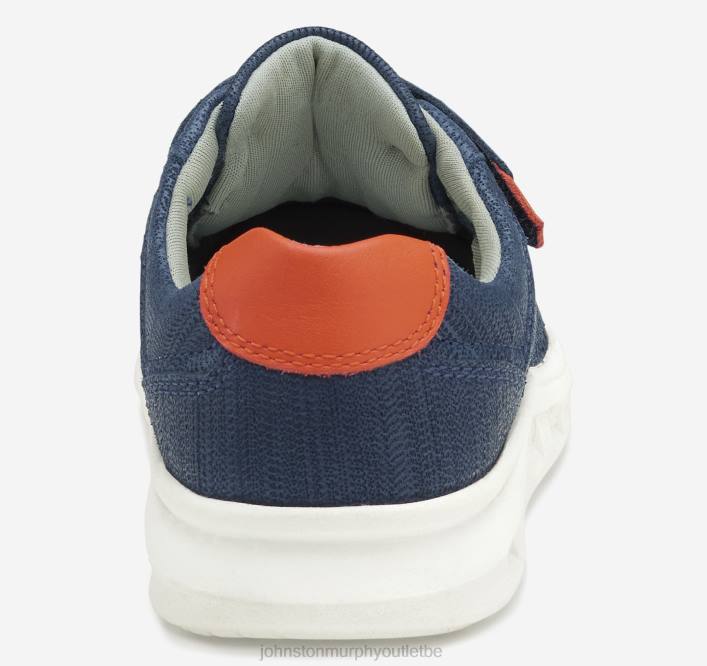 Johnston & Murphy garçon un petit enfant active ta gorge TXRN1317 chaussures marine pleine fleur