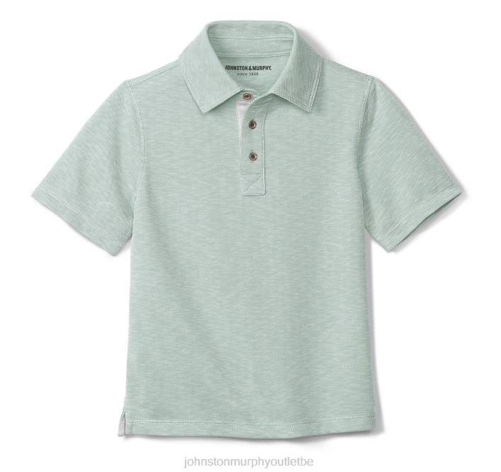 Johnston & Murphy garçon polo flammé vintage pour garçon TXRN1447 vêtements menthe