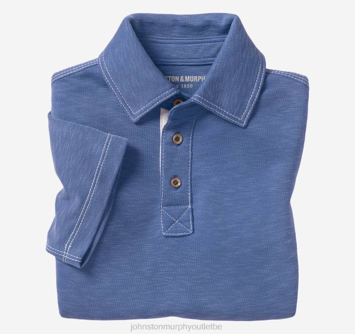 Johnston & Murphy garçon polo flammé vintage pour garçon TXRN1448 vêtements Royal