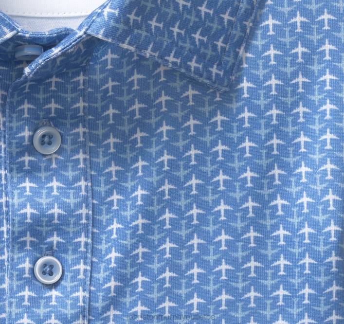 Johnston & Murphy garçon polo performance xc4 pour garçons TXRN1452 vêtements avion bleu