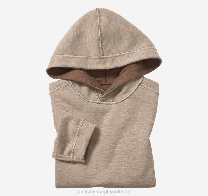 Johnston & Murphy garçon sweat à capuche uni réversible pour garçons TXRN1373 vêtements rouille/gruau