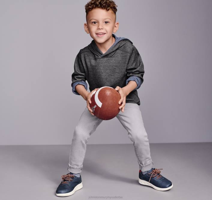 Johnston & Murphy garçon sweat à capuche uni réversible pour garçons TXRN1374 vêtements anthracite/bleu