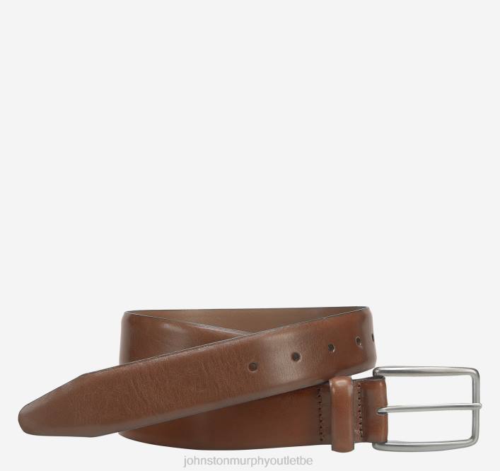 Johnston & Murphy Hommes ceinture de robe vintage TXRN1101 accessoire bronzer