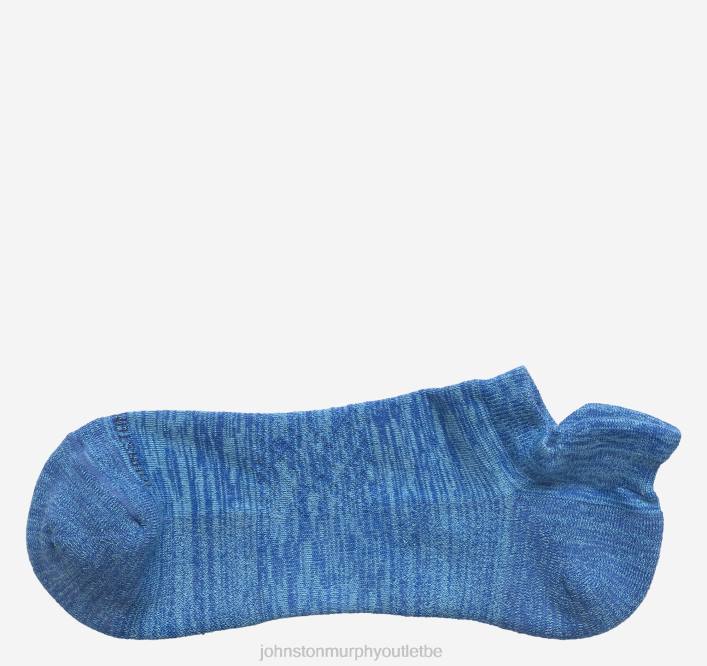 Johnston & Murphy Hommes premières chaussettes confortables TXRN1116 accessoire teinture spatiale bleue