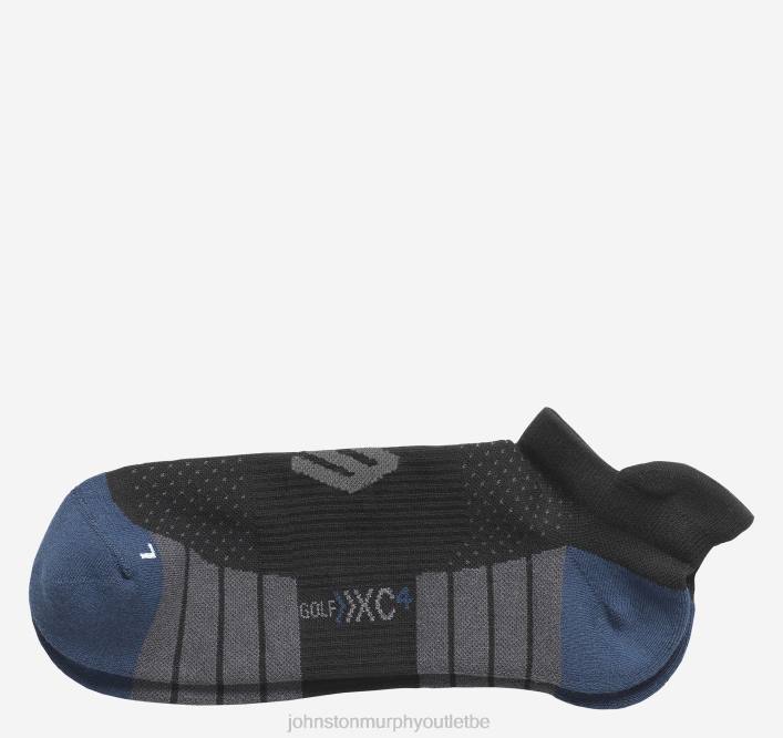 Johnston & Murphy Hommes chaussettes de golf performantes xc4 TXRN1049 accessoire noir