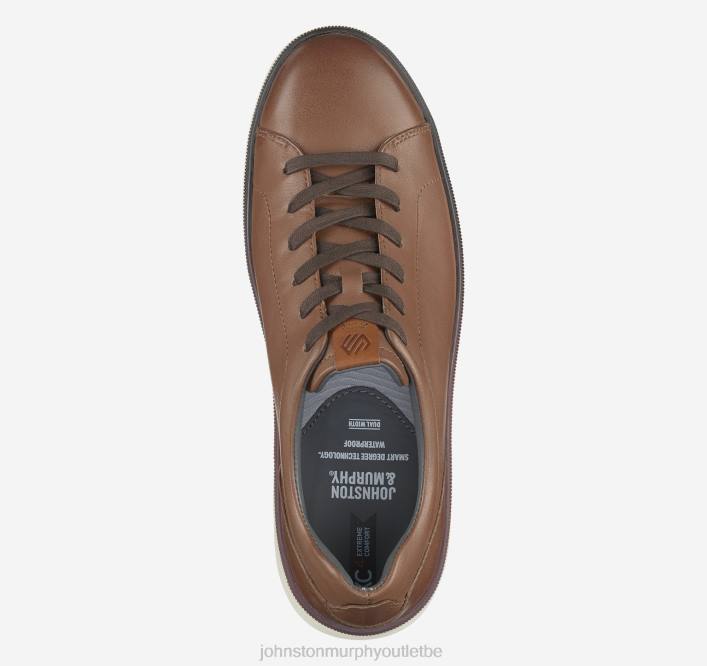 Johnston & Murphy Hommes XC4 Foust de la dentelle aux orteils TXRN108 chaussures acajou foulonné pleine fleur